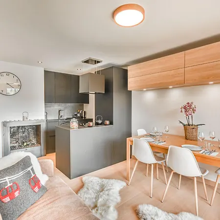 T2 + Cabine, Proche Pistes Et Centre, Balcon, Cheminee, Wifi, Parking, 4-5 Pers. - Fr-1-685-80 Διαμέρισμα Les Gets